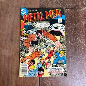 DC Comics Metal Men‎ Comic Book No. 52 July 1977 Vintage Bronze Age